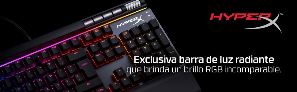 Exclusiva barra de luz radiante que brinda un brillo RGB incomparable.